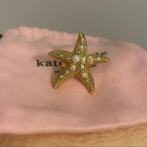 Kate Spade Sea Star Starfish Ring
